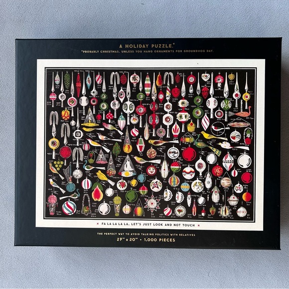 Brass Monkey Other - 1000 Piece Puzzle ~ A Holiday Puzzle ~ Brass Monkey ~ 27” x 20”